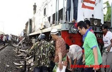 kecelakaan kereta