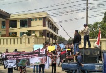Gabungan Ormas Banten Gelar Aksi Desak Pengadilan Serang Usut Mafia Tanah