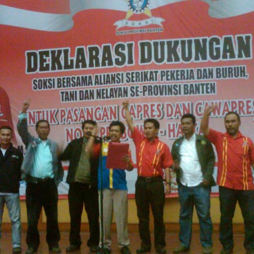 buruh dukung prabowo