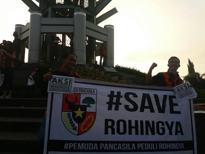 Prmuda Pancasila Peduli Rohingya