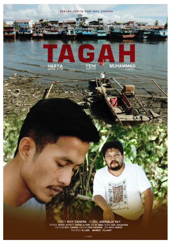 Penulis Boy Candra Angkat Perspektif Merantau di Film Tagah 1 Poster film Tagah. (Dok. Diatunes Management)