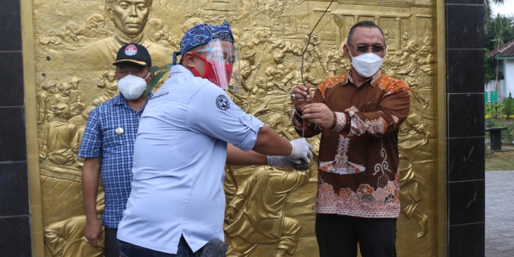 Semarak HPN 2021, Ini Keceriaan Jajaran Forkopimda Cilegon Bersama Wartawan 1 Helldy