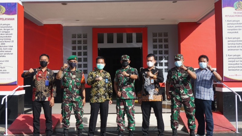 Kolaborasi Berkesinambungan, Lapas Cilegon Satupadukan Visi dan Misi dengan Kodim 0623 Cilegon 1 IMG-20220211-WA0617