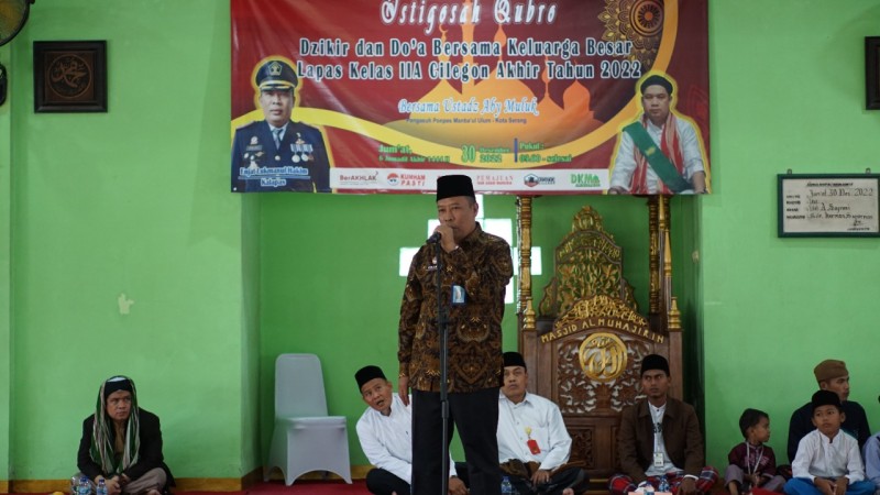 Sambut Tahun Baru 2023, Lapas Cilegon Gelar Istighosah Kubro Dan Doa Bersama Anak Yatim 1 IMG-20221230-WA0159