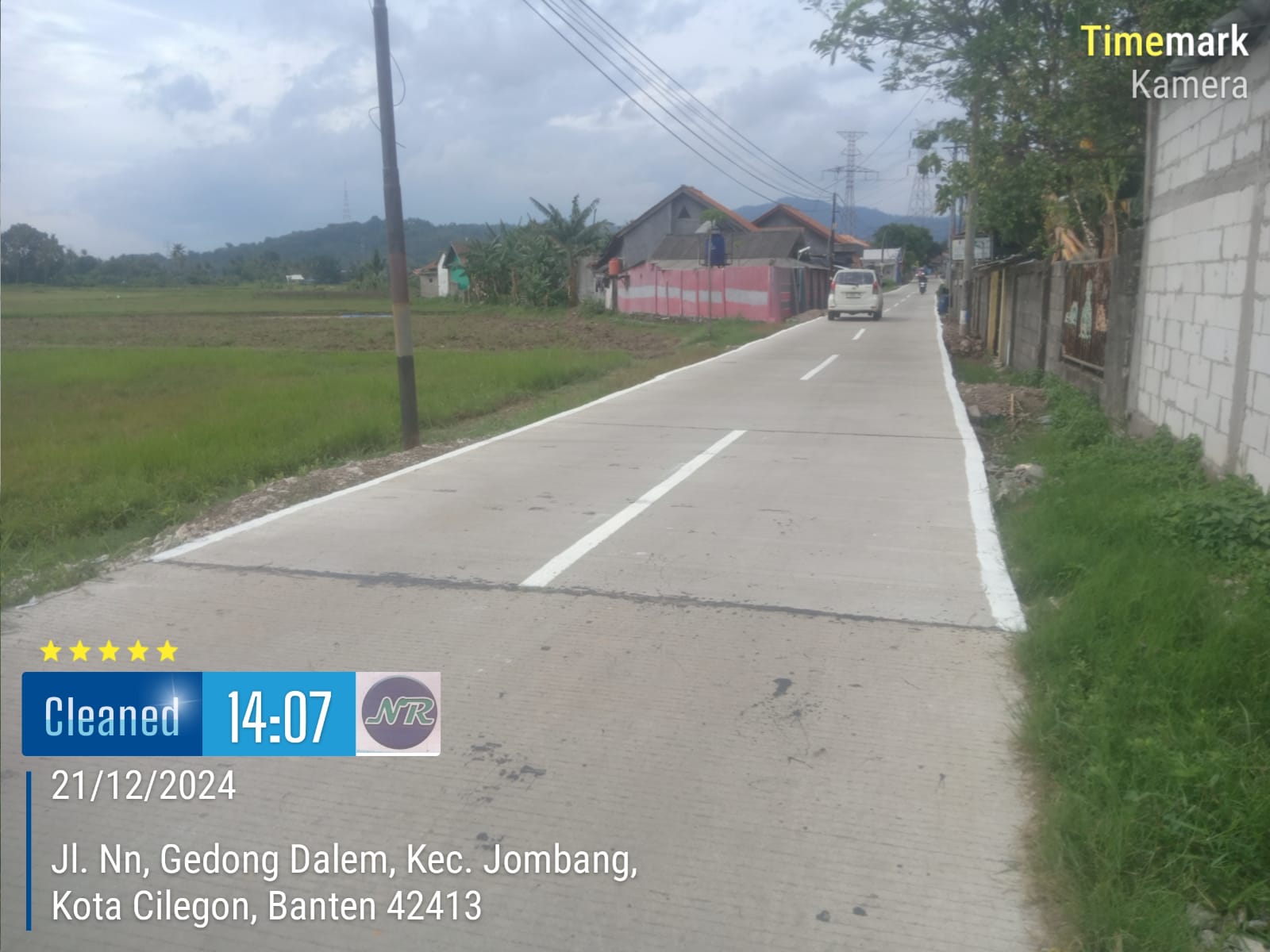 CV Nairiz Tunjukkan Kualitas Putra Daerah Cilegon Lewat Rekonstruksi Jalan Cigiceh yang Selesai Tepat Waktu 2 IMG 20241221 WA0053