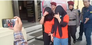 Dua perempuan kurir sabu ditangkap Polres Serang di Benda Tangerang dengan modus ekstrem