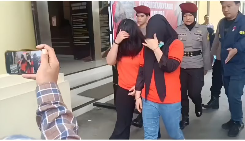 Dua perempuan kurir sabu ditangkap Polres Serang di Benda Tangerang dengan modus ekstrem