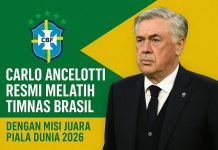 Ancelotti Brasil, pelatih Real Madrid, pelatih sepak bola bergaji tertinggi, Federasi Sepak Bola Brasil, sejarah Piala Dunia Brasil