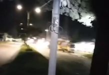 Tiang PJU di Jalan Lingkar Selatan Cilegon tanpa kabel usai aksi pencurian