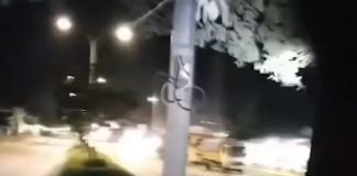 Tiang PJU di Jalan Lingkar Selatan Cilegon tanpa kabel usai aksi pencurian