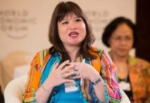 Ketua Apindo Shinta Kamdani dalam forum ekonomi membahas gangguan premanisme terhadap investasi pabrik kimia CA-EDC di Cilegon