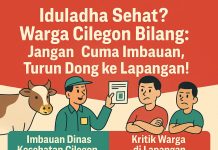 Kritik warga terhadap imbauan Dinas Kesehatan Cilegon soal kurban