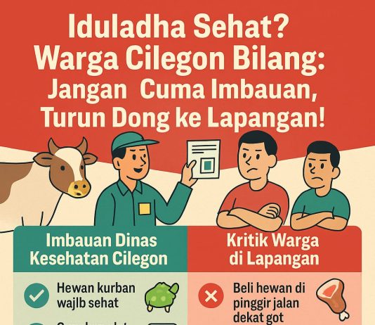 Kritik warga terhadap imbauan Dinas Kesehatan Cilegon soal kurban
