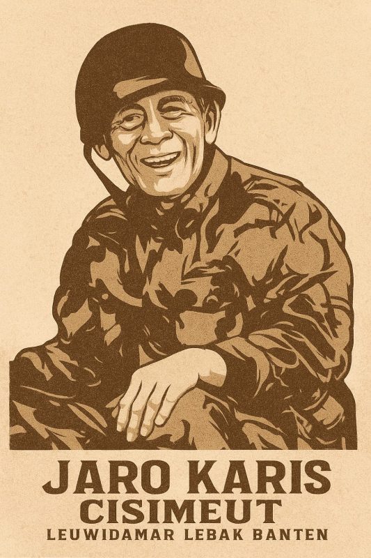 Jaro Karis, Jawara Gerilyawan dari Lebak: Pemimpin Pasukan Rahasia Bung Karno dan Bapak Pembangunan Cisimeut 1 Potret Jaro Karis, Pejuang Gerilya dari Cisimeut Lebak