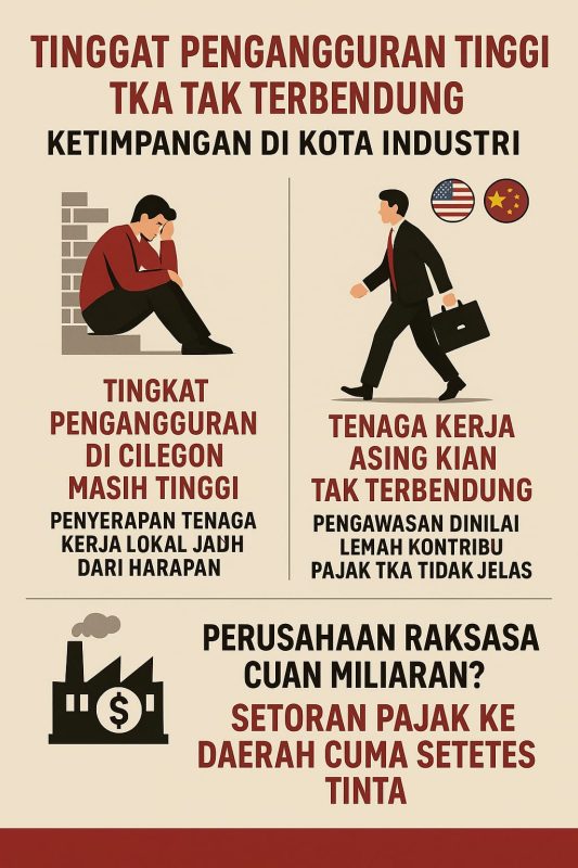 PAD Kota Cilegon, pajak perusahaan besar, retribusi PT Lotte, TKA di Cilegon, peran Disnaker Cilegon