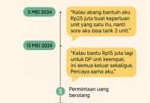 Alur Janji Manis Pembelian Mobil oleh Kemal kepada Taufik Hidayat"