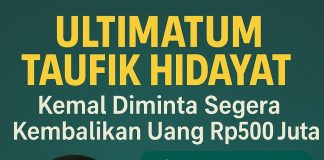 "Taufik Hidayat beri ultimatum Kemal untuk kembalikan uang Rp500 juta"