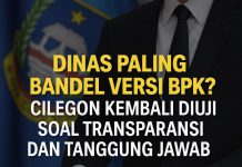 Ilustrasi temuan berulang BPK oleh dinas tertentu di Kota Cilegon