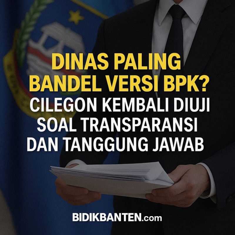 Ilustrasi temuan berulang BPK oleh dinas tertentu di Kota Cilegon