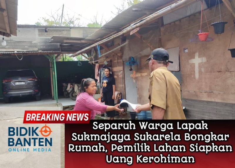 Separuh Warga Lapak Sukmajaya Sukarela Bongkar Rumah, Pemilik Lahan Siapkan Uang Kerohiman 1 20250715 011207 1