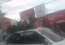 Kecelakaan Maut di Citangkil Cilegon, Motor Scoopy Terlempar ke Atap Mobil Sedan