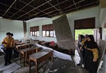 Plafon Kelas Ambruk Saat KBM, 12 Siswa SMAN 5 Tangerang Jadi Korban