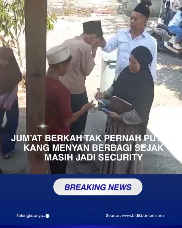 Jum’at Berkah Tak Pernah Putus, Kang Menyan Berbagi Sejak Masih Jadi Security 1 IMG 20260404 WA0001