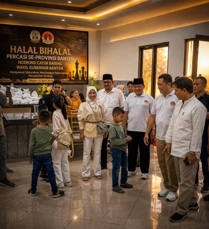 Ngerond Bareng Wagub Banten! Halal Bihalal Percasi Cilegon Jadi Ajang Adu Strategi dan Pererat Silaturahmi 1 IMG 20260412 WA0026