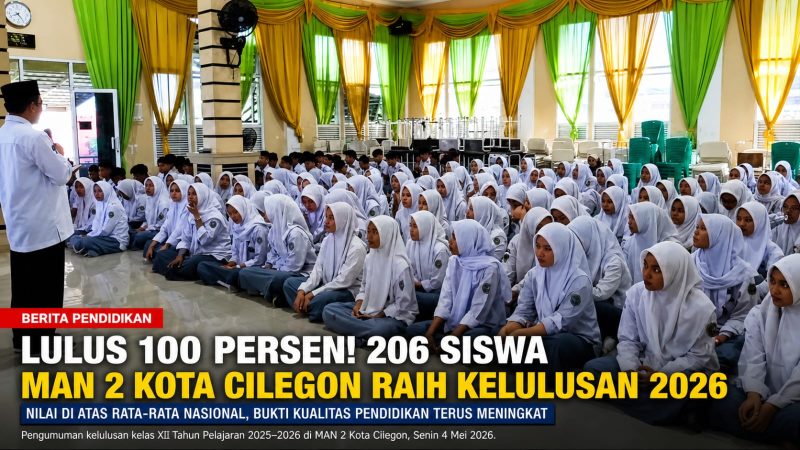 Kelulusan Sempurna! MAN 2 Kota Cilegon Cetak 206 Siswa Berprestasi 1 IMG 20260505 WA0004