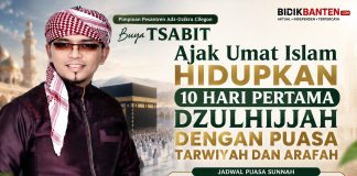 Buya Tsabit Ajak Umat Islam Hidupkan 10 Hari Pertama Dzulhijjah dengan Puasa Tarwiyah dan Arafah