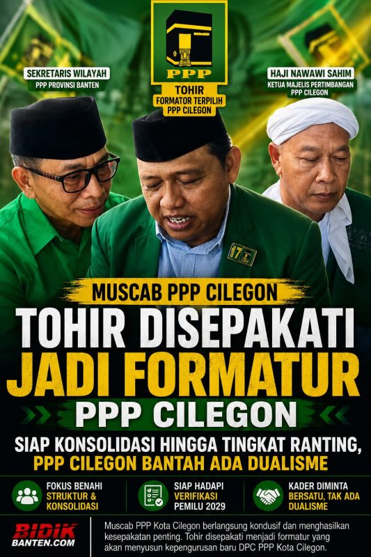 Tohir Disepakati Jadi Formatur PPP Cilegon, Siap Rapikan Mesin Partai hingga Tingkat Ranting 1 IMG 20260614 WA0003