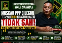 Ketua PPP Cilegon Haji Sahruji Sebut Muscab Penunjukan Tohir Ilegal: Tunggu Putusan Pengadilan!