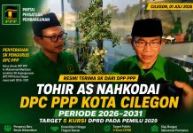 Tohir AS Resmi Nahkodai DPC PPP Kota Cilegon Periode 2026–2031, Target Lima Kursi DPRD pada Pemilu 2029