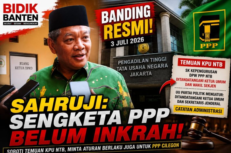 Banding Didaftarkan ke PT TUN, Haji Sahruji: Sengketa Kepengurusan PPP Belum Inkracht 1 IMG 20260704 WA0094
