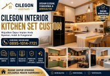Cilegon Interior Hadirkan Kitchen Set Custom Berkualitas, Gratis Desain 3D dan Survey
