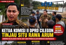 Ketua Komisi II DPRD Cilegon Tinjau Situ Rawa Arum, Dorong Kejelasan Status Aset dan Pengelolaan Berbasis Masyarakat