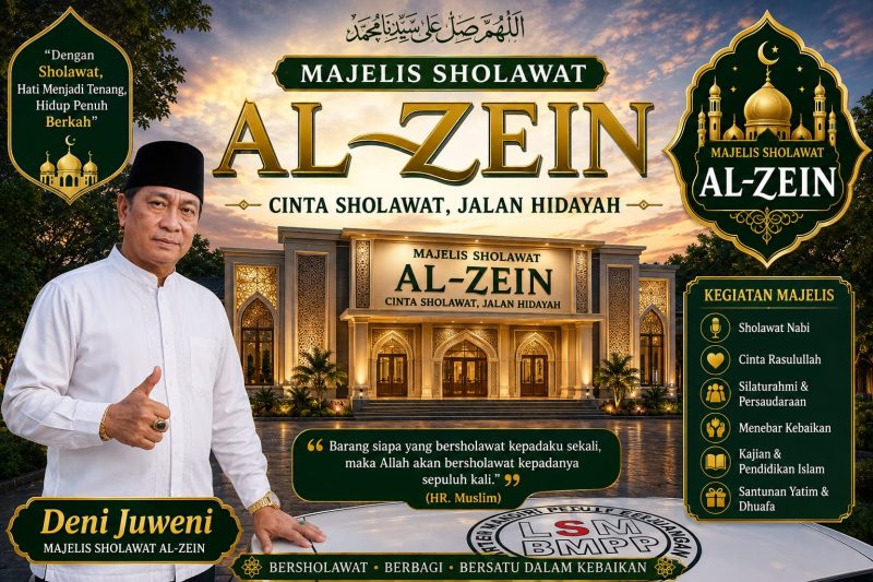 Deni Juweni Gagas Pembangunan Majelis Sholawat Al-Zein di Danau Cinta Metro 1 IMG 20260803 WA0036