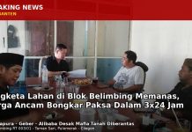 Diduga Ada Perbuatan Melawan Hukum di Blok Belimbing, Oknum Berinisial S Terancam Dilaporkan