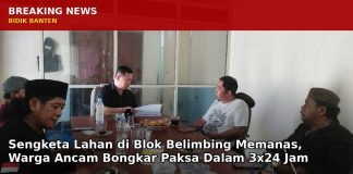 Diduga Ada Perbuatan Melawan Hukum di Blok Belimbing, Oknum Berinisial S Terancam Dilaporkan