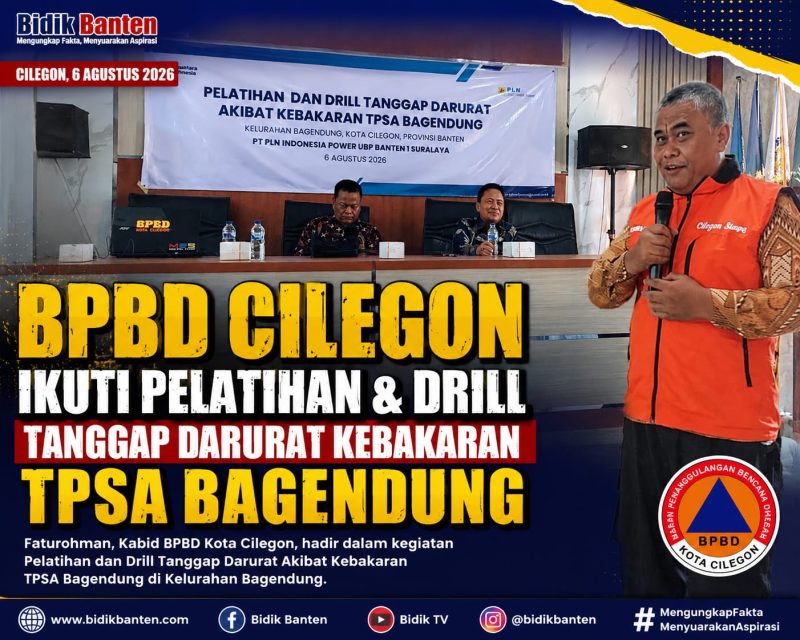 BPBD Cilegon Ikuti Pelatihan dan Drill Tanggap Darurat Kebakaran TPSA Bagendung 1 IMG 20260806 WA0034