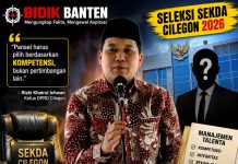 Ketua DPRD Cilegon Ingatkan Seleksi Sekda Jangan Jadi Formalitas, Kompetensi Harus Jadi Ukuran