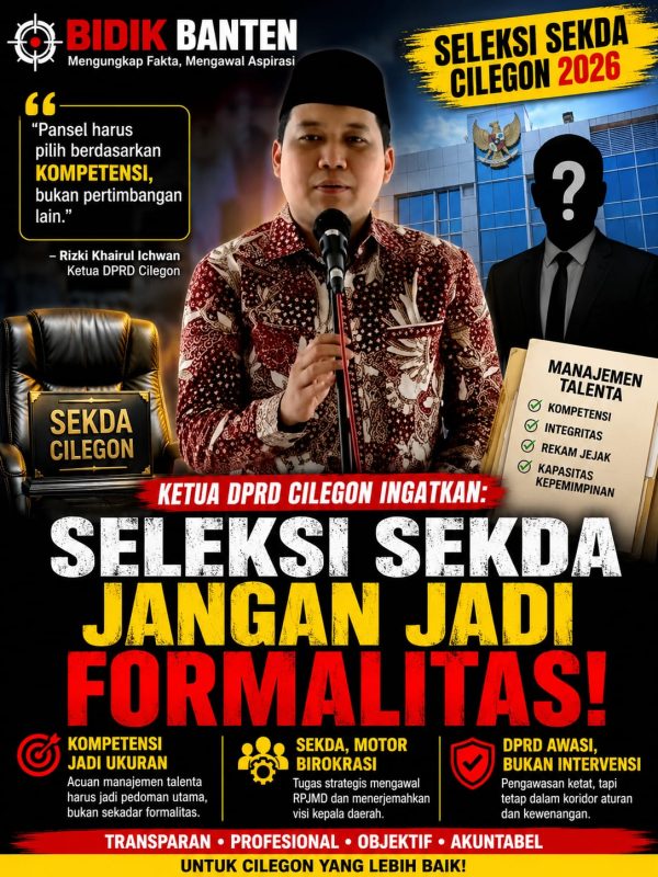 Ketua DPRD Cilegon Ingatkan Seleksi Sekda Jangan Jadi Formalitas, Kompetensi Harus Jadi Ukuran 1 IMG 20260808 WA0003