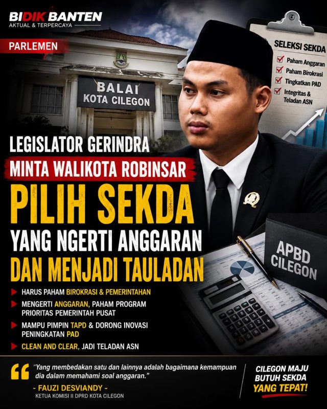 Sekda Cilegon Harus Paham Anggaran dan Berintegritas 1 IMG 20260808 WA0018