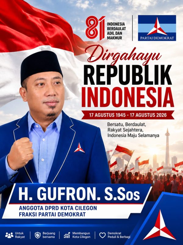 H. Gufron Sampaikan Ucapan Dirgahayu RI ke-81, Dorong Semangat Persatuan dan Kemajuan Indonesia 1 IMG 20260817 WA0000