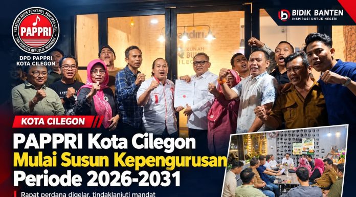 PAPPRI Kota Cilegon Mulai Susun Kepengurusan Periode 2026-2031