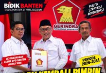 Helldy Kembali Pimpin Gerindra Cilegon, Konsolidasi Jadi Langkah Awal