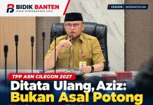 TPP ASN Cilegon 2027 Ditata Ulang, Aziz: Bukan Asal Potong