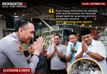 Kapolres Cilegon Ajak Masyarakat Tak Sungkan Kritik, Sahruji: Siap Bersinergi Jaga Kamtibmas