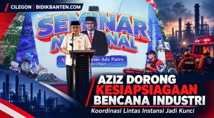 Aziz Dorong Kesiapsiagaan Bencana Industri, Koordinasi Lintas Instansi Jadi Kunci