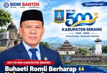 HUT ke-500 Kabupaten Serang, Buhaeti Romli Berharap Daerah Semakin Maju dan Sejahtera